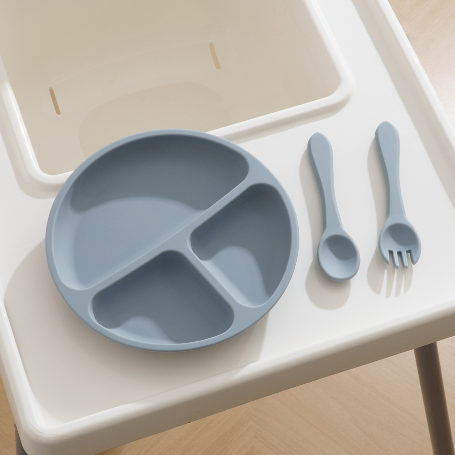 3PCS Children's Tableware Set  - Baby Food Quantity reseña y precio
