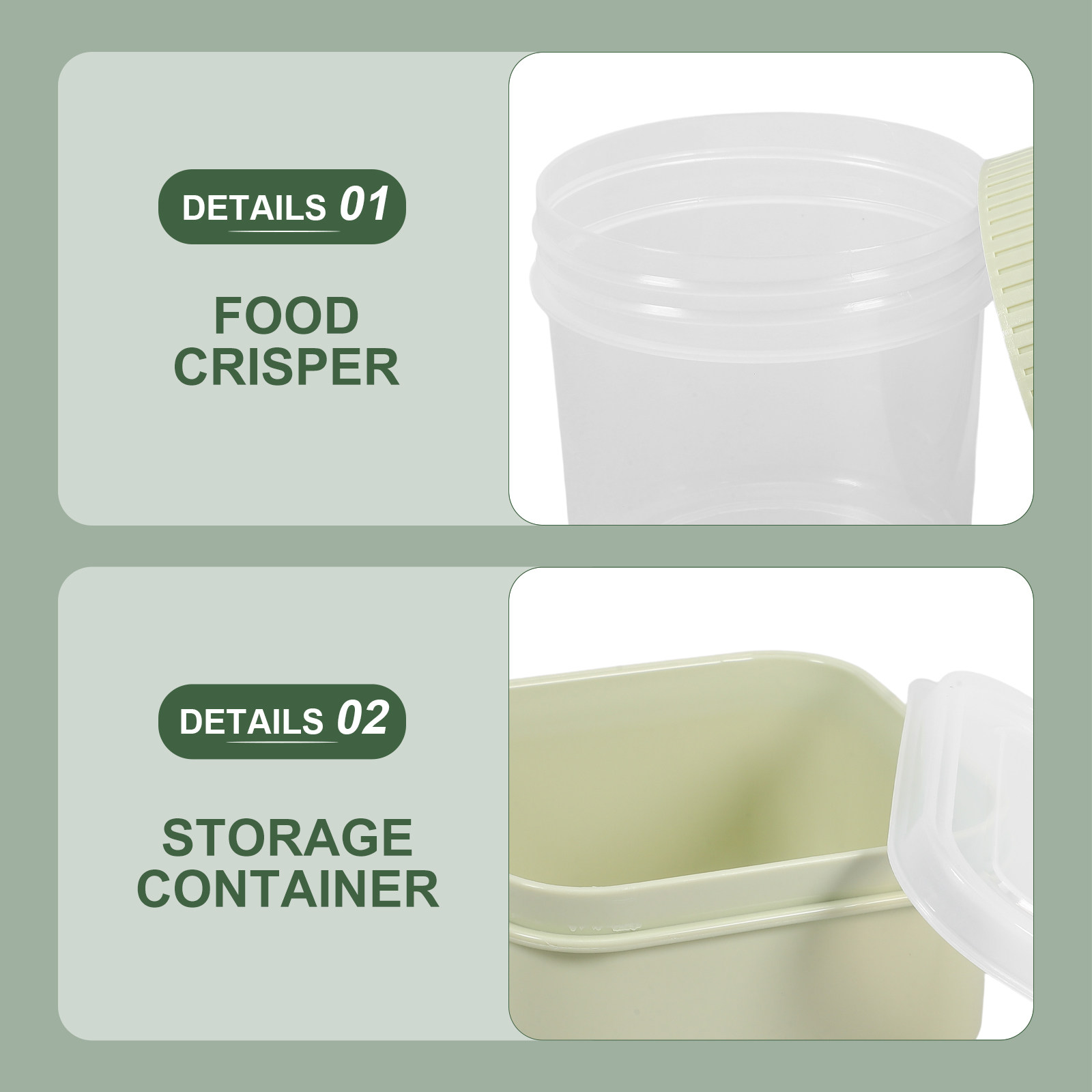 1Set Divided Food Storage Cont - Baby Food Vegetables reseña y precio