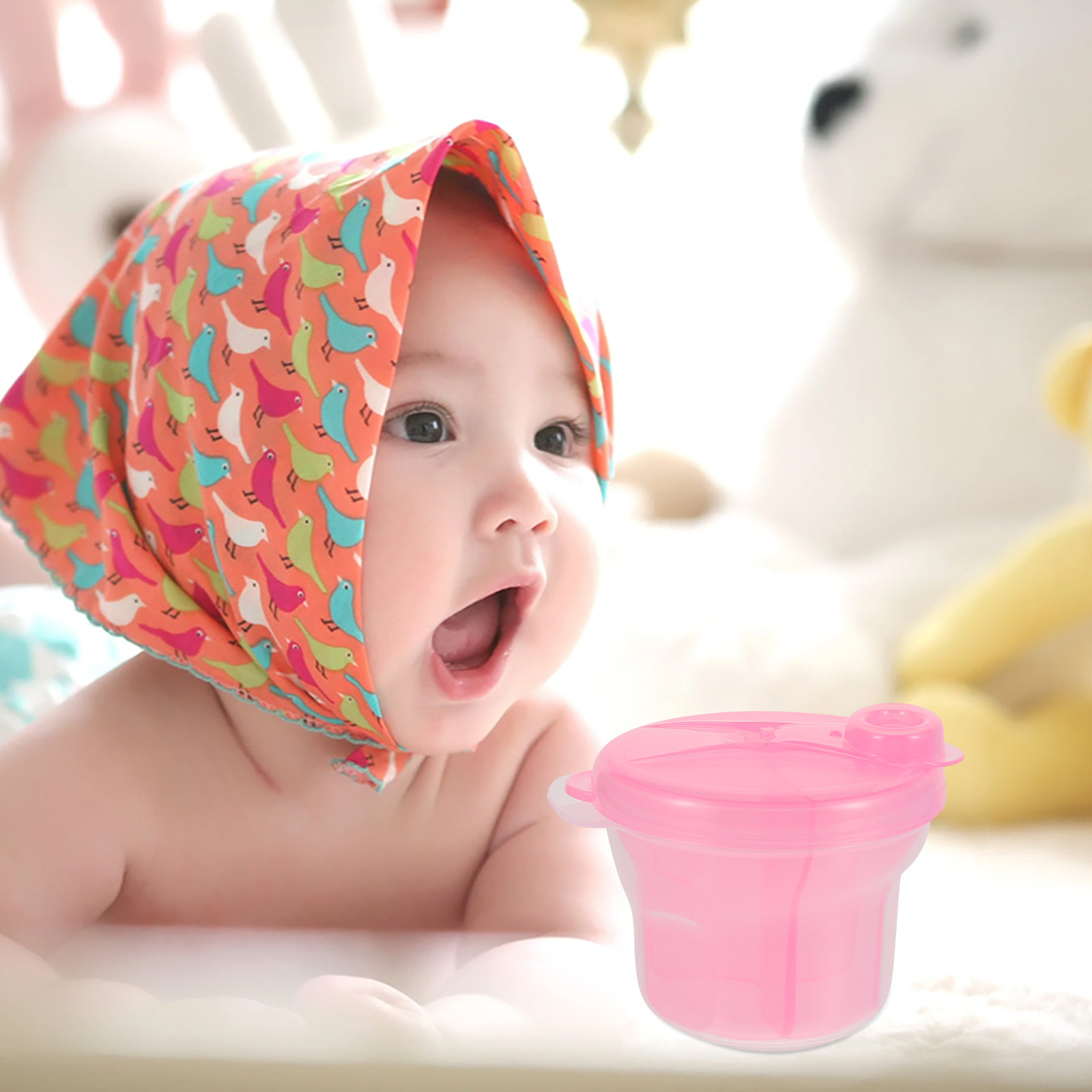 4Pcs Milk Powder Dispenser Rot - Baby Food For Travelling reseña y precio