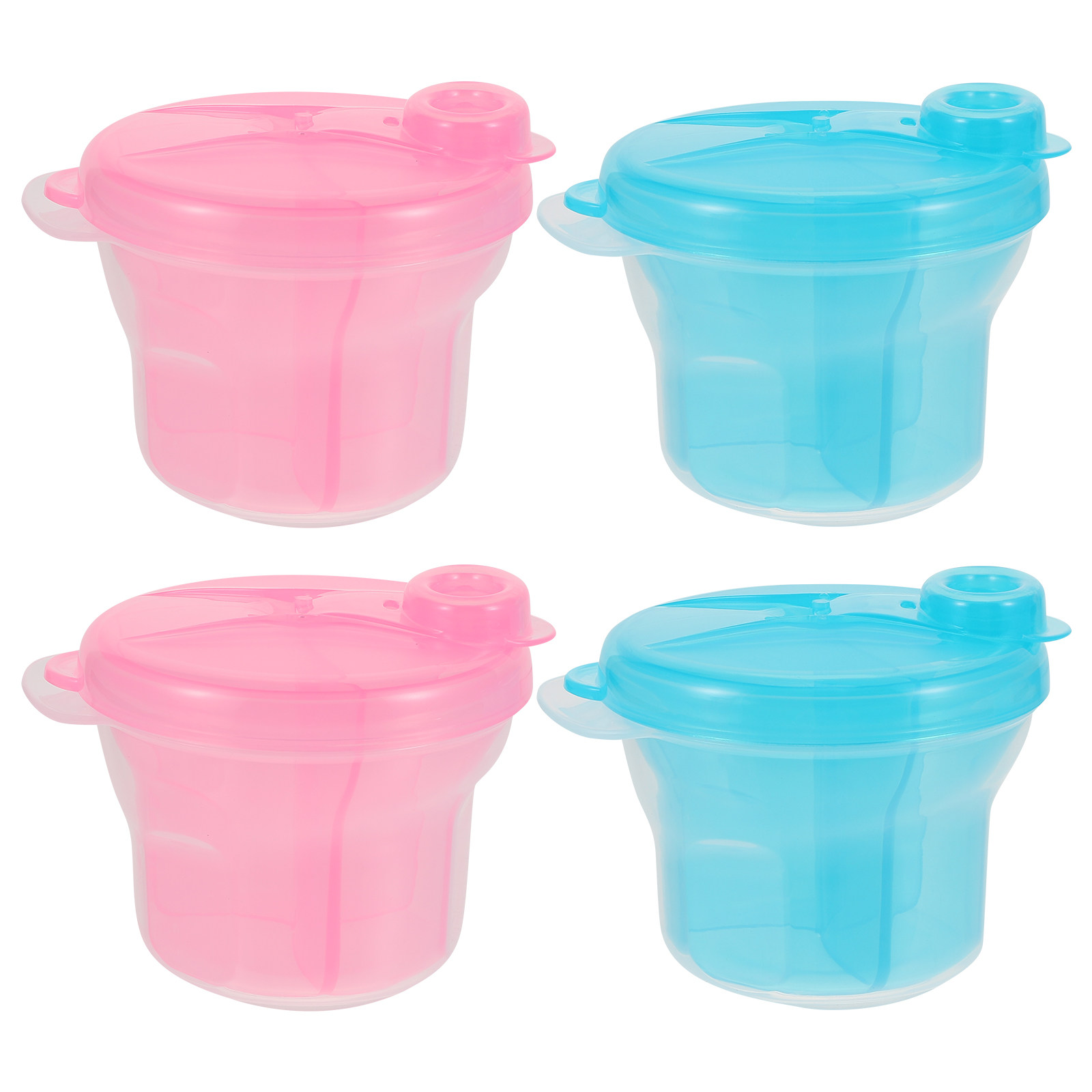 4Pcs Milk Powder Dispenser Rot - Baby Food For Travelling reseña y precio