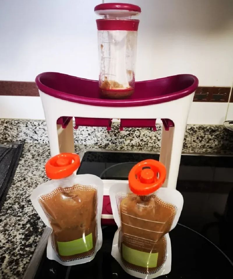 Squeeze Food Station Homemade  - Baby Food Pouches 1 Year Old reseña y precio