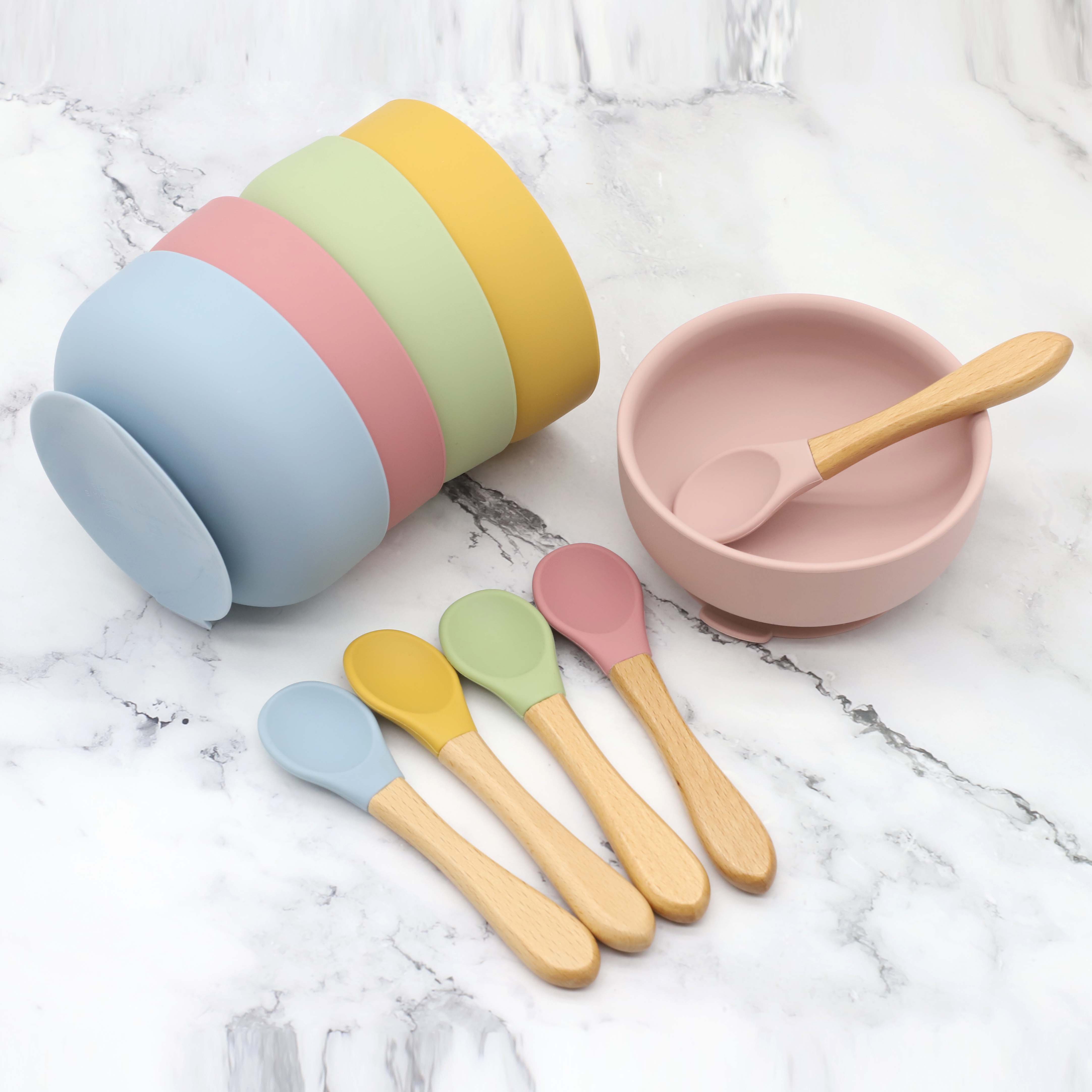 Silicone bowl with suction cup - Baby Food Quantity reseña y precio