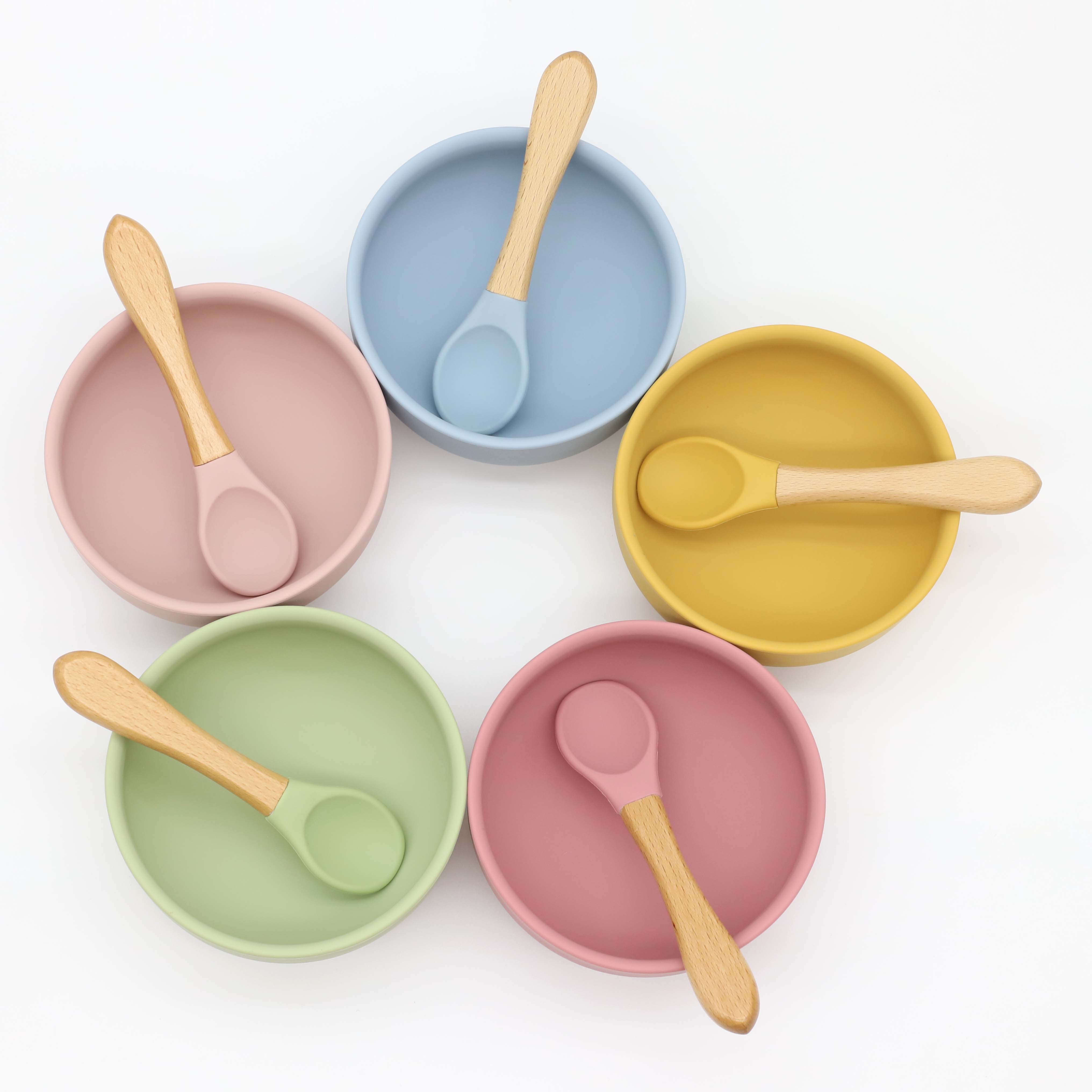 Silicone bowl with suction cup - Baby Food Quantity reseña y precio