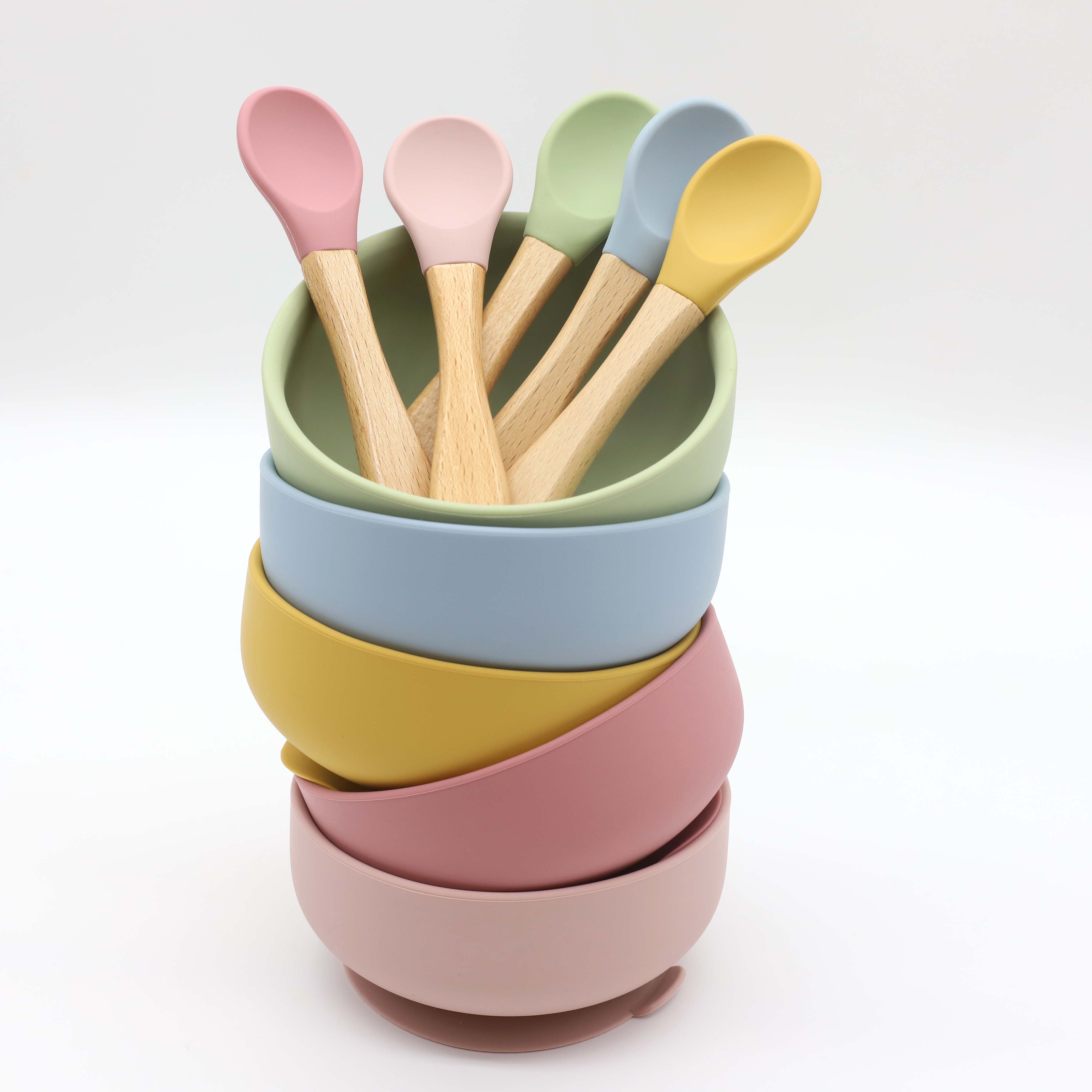 Silicone bowl with suction cup - Baby Food Quantity reseña y precio