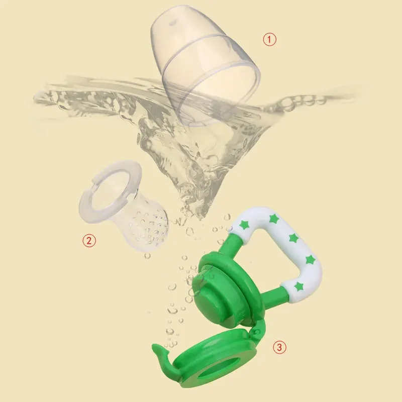 Fruit Feed Teat Bottles Pacifi - Baby Food Net Feeder reseña y precio