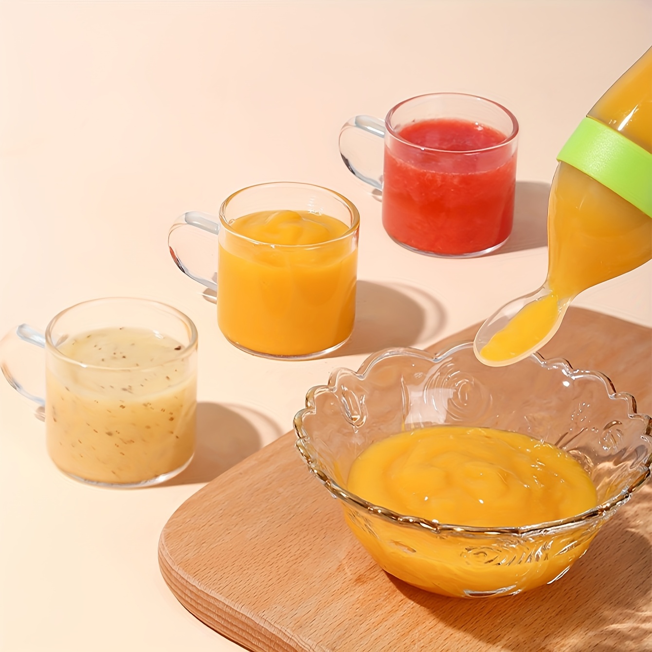 9pcs Feeding Cutlery:1 Silicon - Baby Food Vegetables reseña y precio