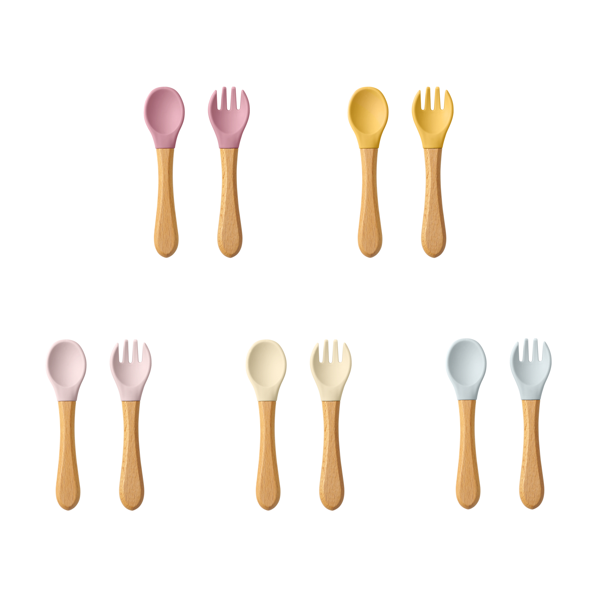 2PCS Baby Learning Spoons Uten - Baby Food Quantity reseña y precio
