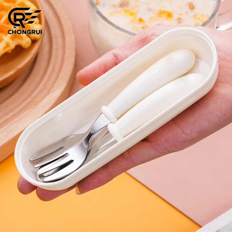Toddler Training Feeding Spoon - Baby Food Knife Set reseña y precio