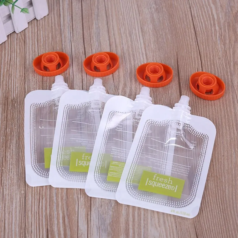 10Pcs Reusable Complementary F - Baby Food Pouches 1 Year Old reseña y precio