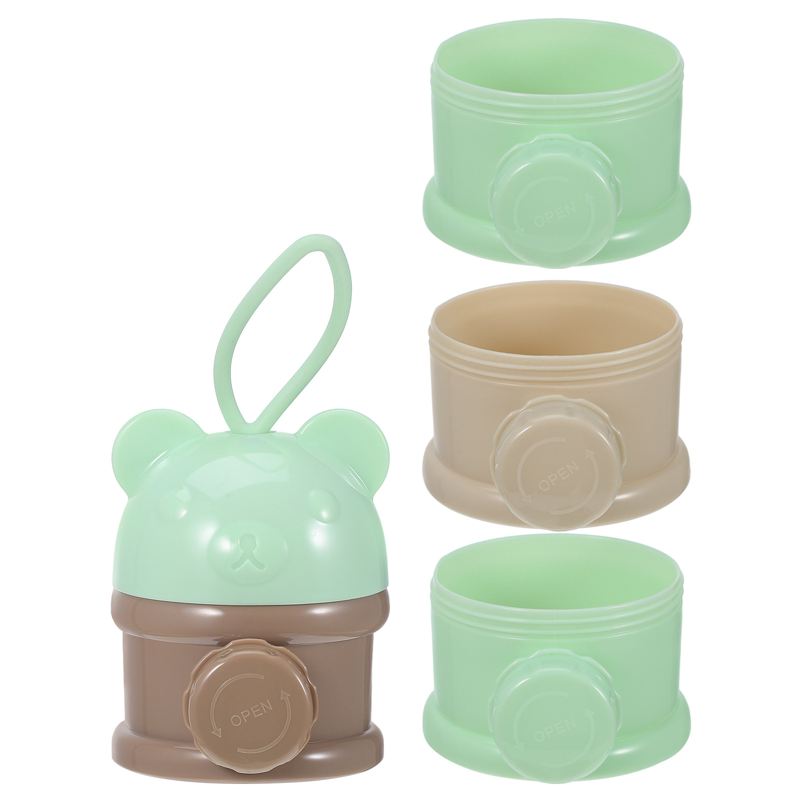 4-Layer Portable Baby Milk Pow - Baby Food For Travelling reseña y precio