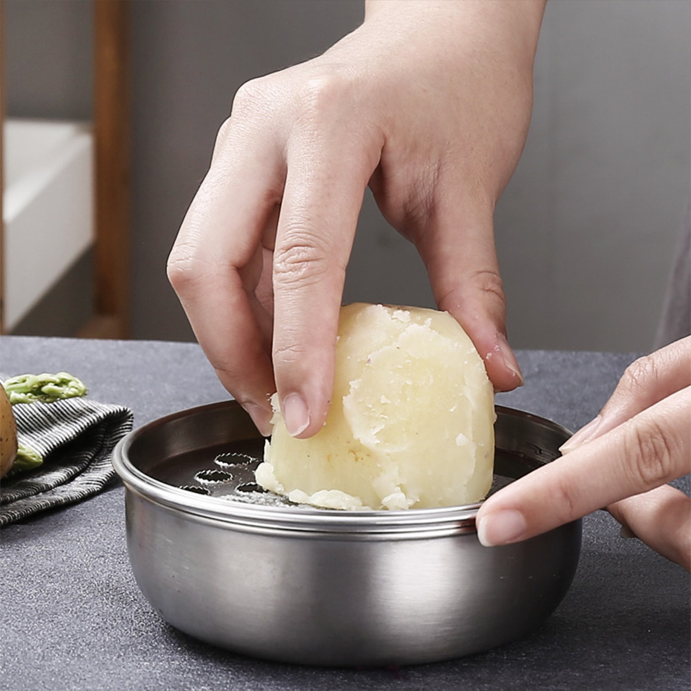 Garlic Crusher Press Kitchen V - Baby Food Vegetables reseña y precio