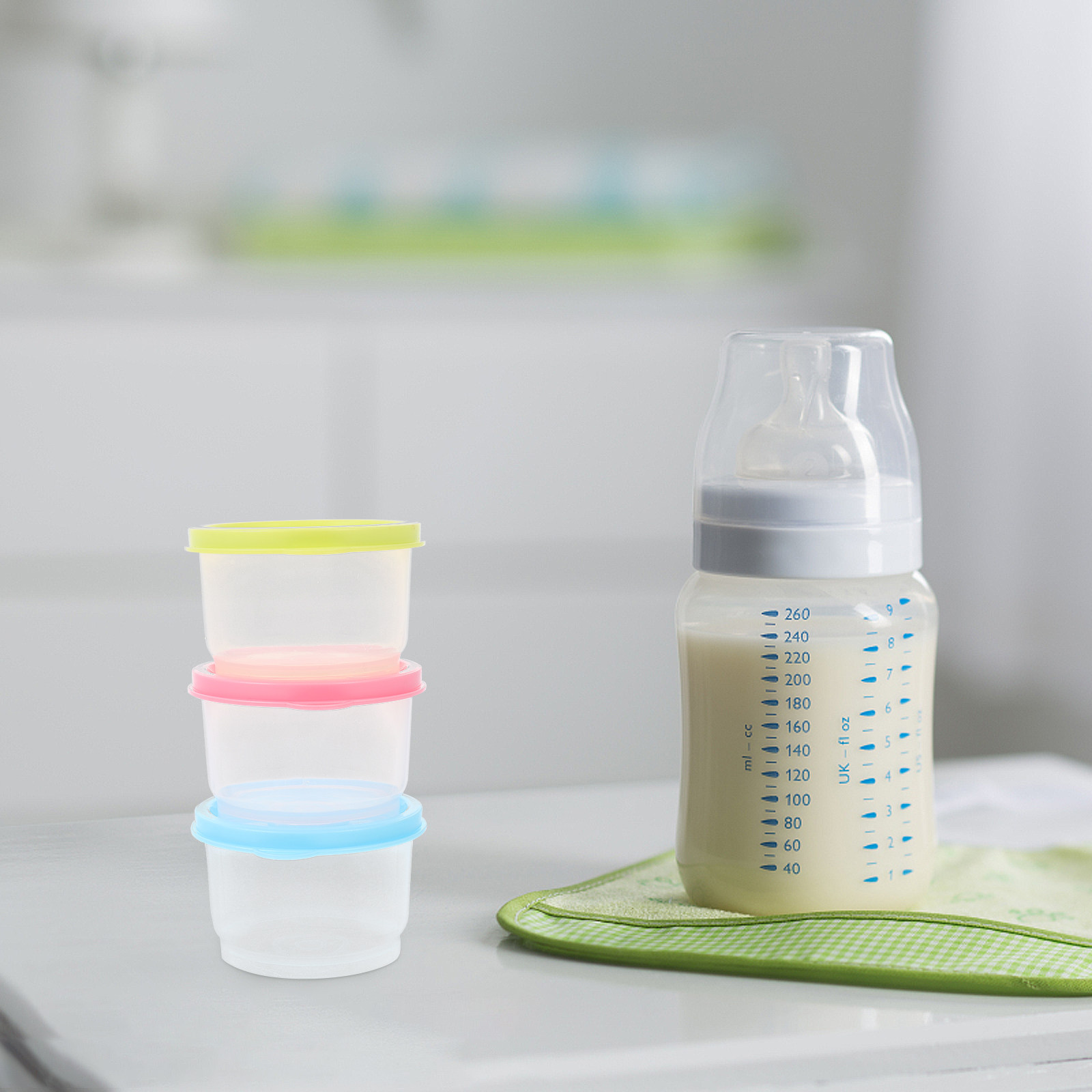 6Pcs Refrigerator Smooth Surfa - Baby Food Vegetables reseña y precio