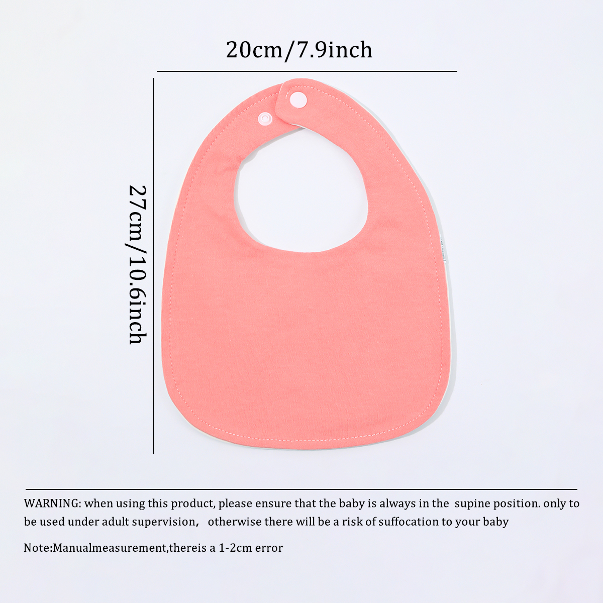 10-piece baby bib U-shaped sal - Baby Food Quantity reseña y precio
