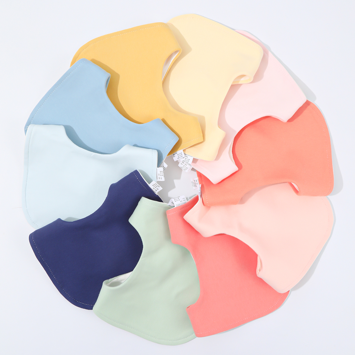 10-piece baby bib U-shaped sal - Baby Food Quantity reseña y precio